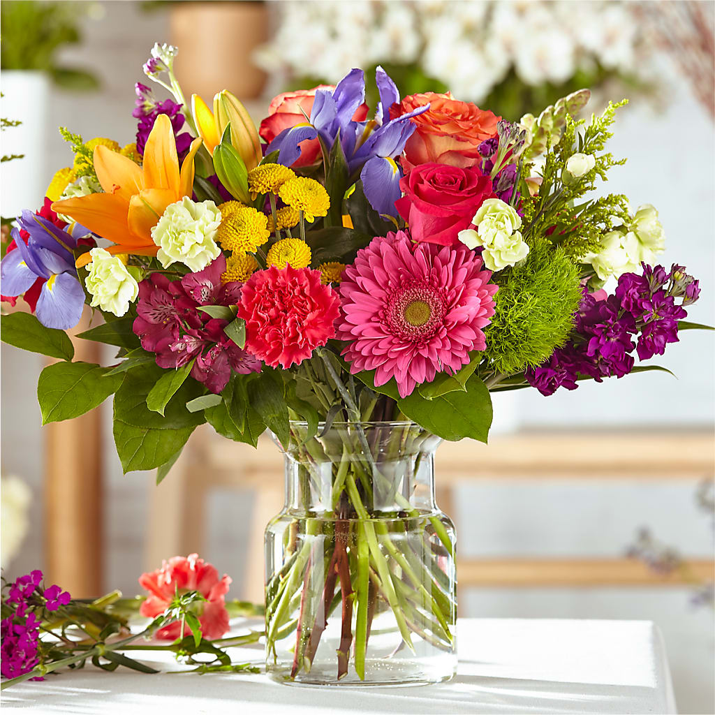 Bold & Bright – A Florist Original – Country Cottage Floral Creations, Conroe TX
