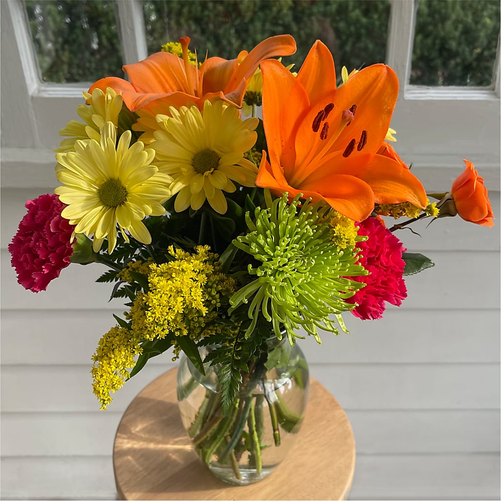 Bold & Bright – A Florist Original – Country Cottage Floral Creations, Conroe TX