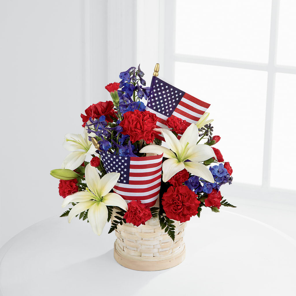 American Glory Bouquet – Country Cottage Floral Creations, Conroe TX