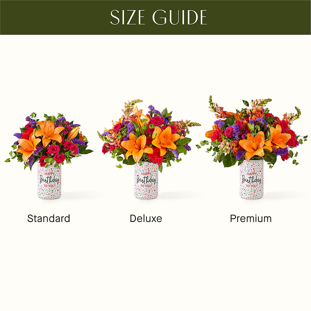Birthday Palooza Bouquet – Country Cottage Floral Creations, Conroe TX