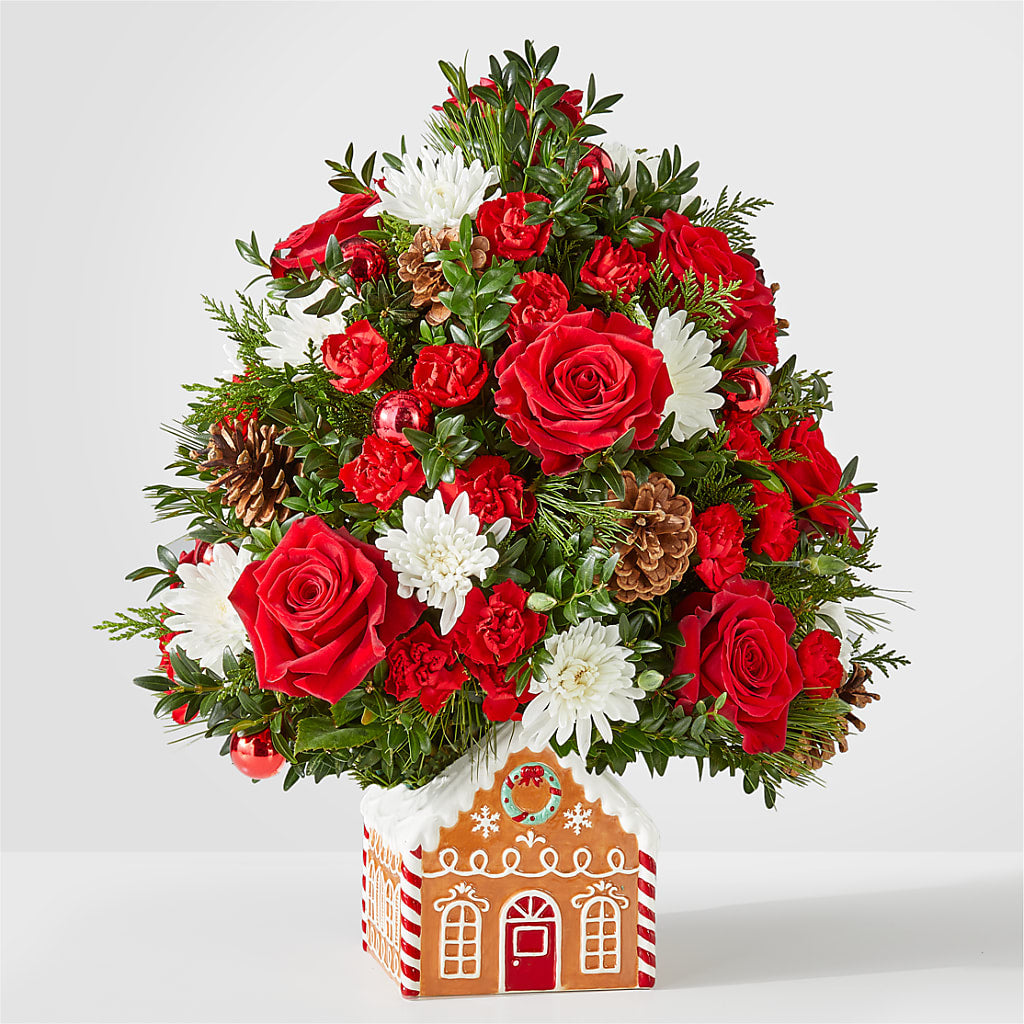 Spiced Gingerbread Tree – Country Cottage Floral Creations, Conroe TX