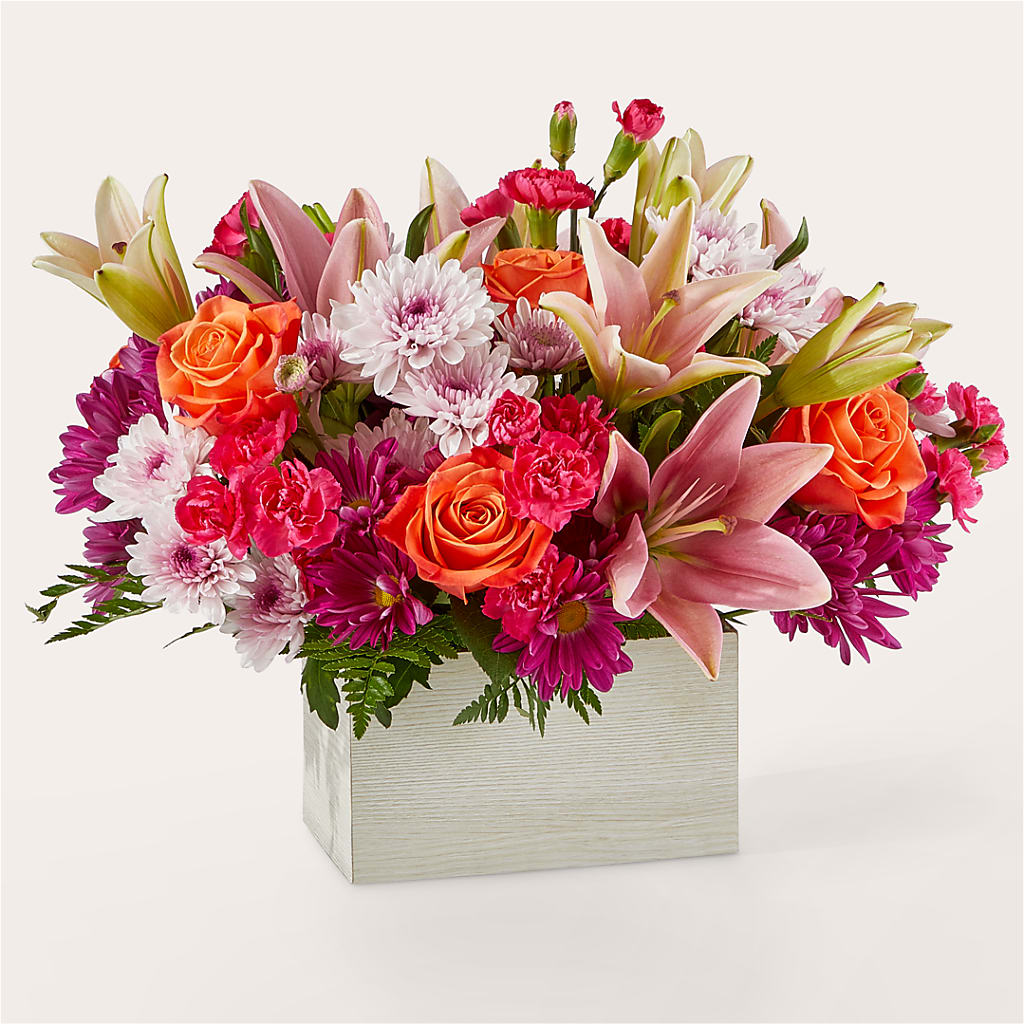 Light of My Life Box Bouquet – Country Cottage Floral Creations, Conroe TX