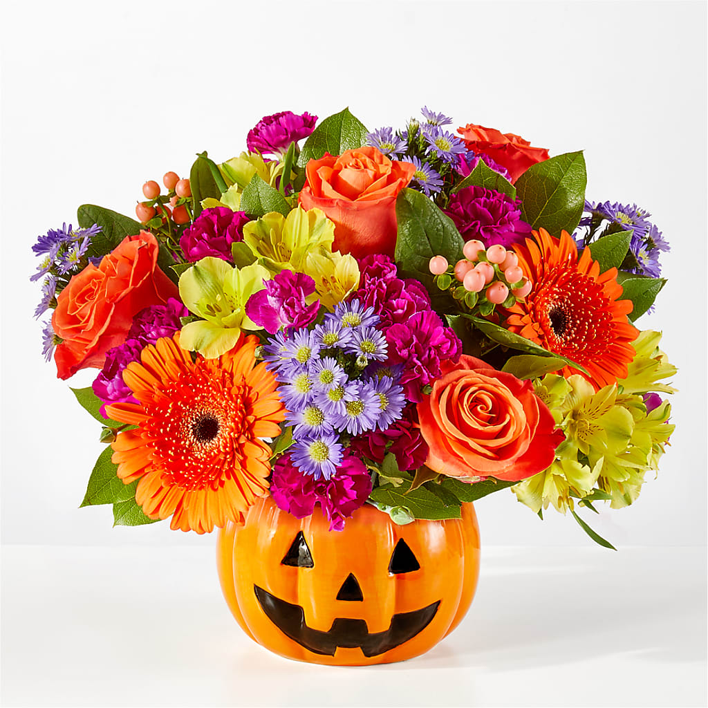 Tricks & Treats Pumpkin – Country Cottage Floral Creations, Conroe TX