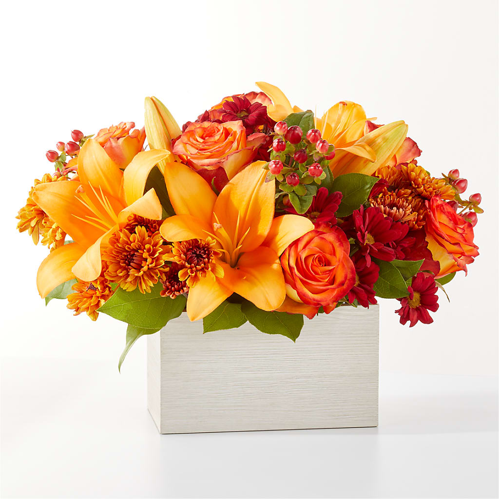 Backyard Bonfire Bouquet – Country Cottage Floral Creations, Conroe TX