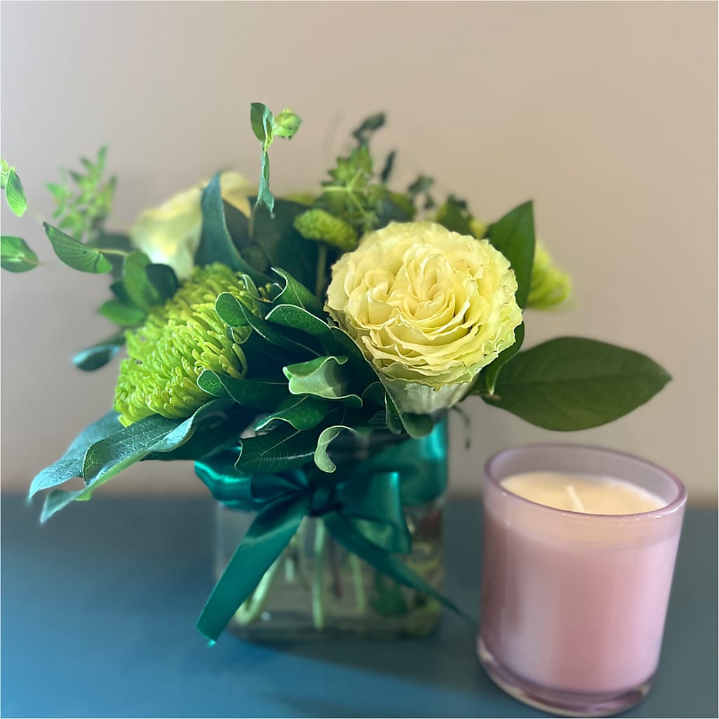 Emerald Forest Bouquet – Country Cottage Floral Creations, Conroe TX