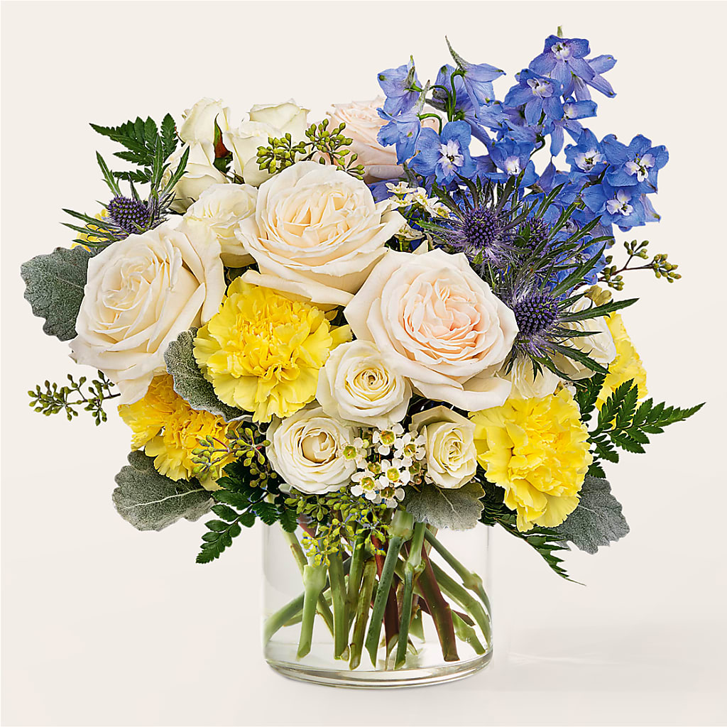 Lemon Sorbet Bouquet – Country Cottage Floral Creations, Conroe TX