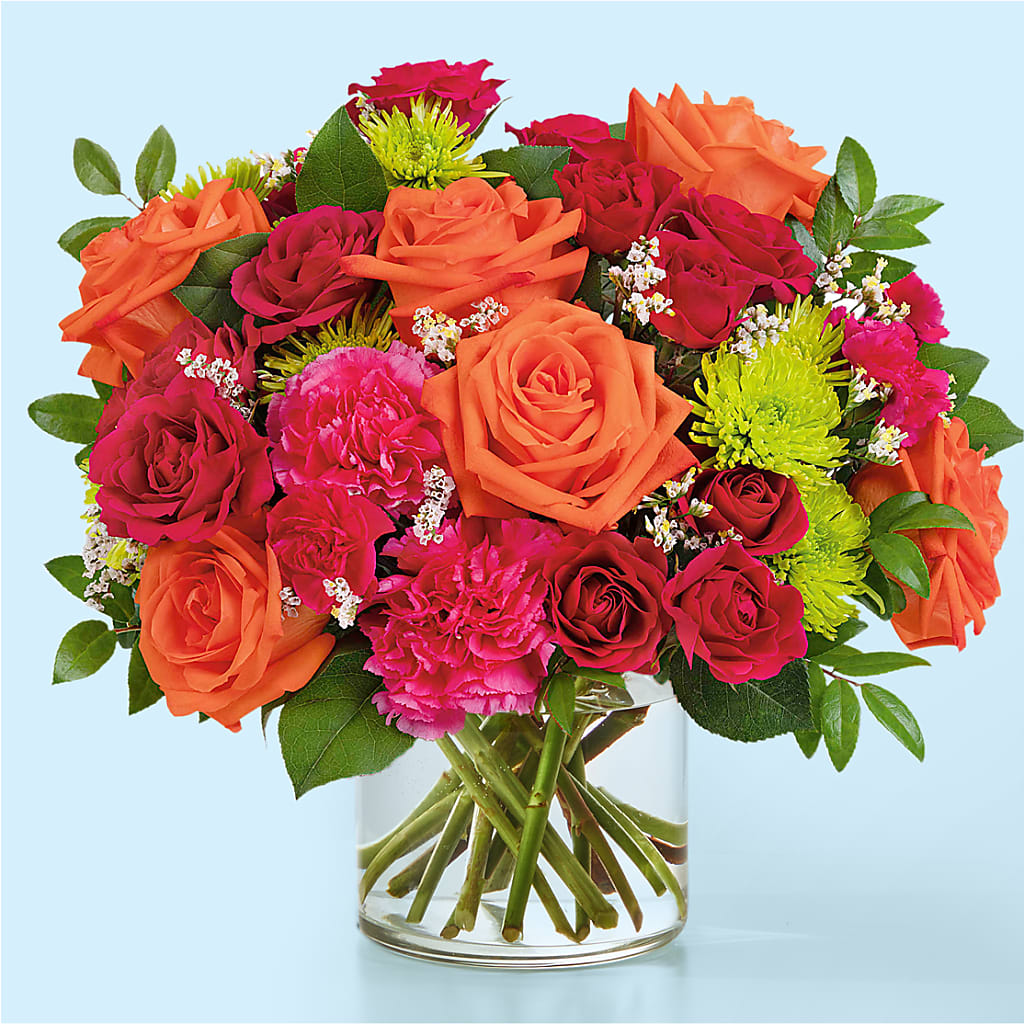Colorful Carnival Bouquet – Country Cottage Floral Creations, Conroe TX
