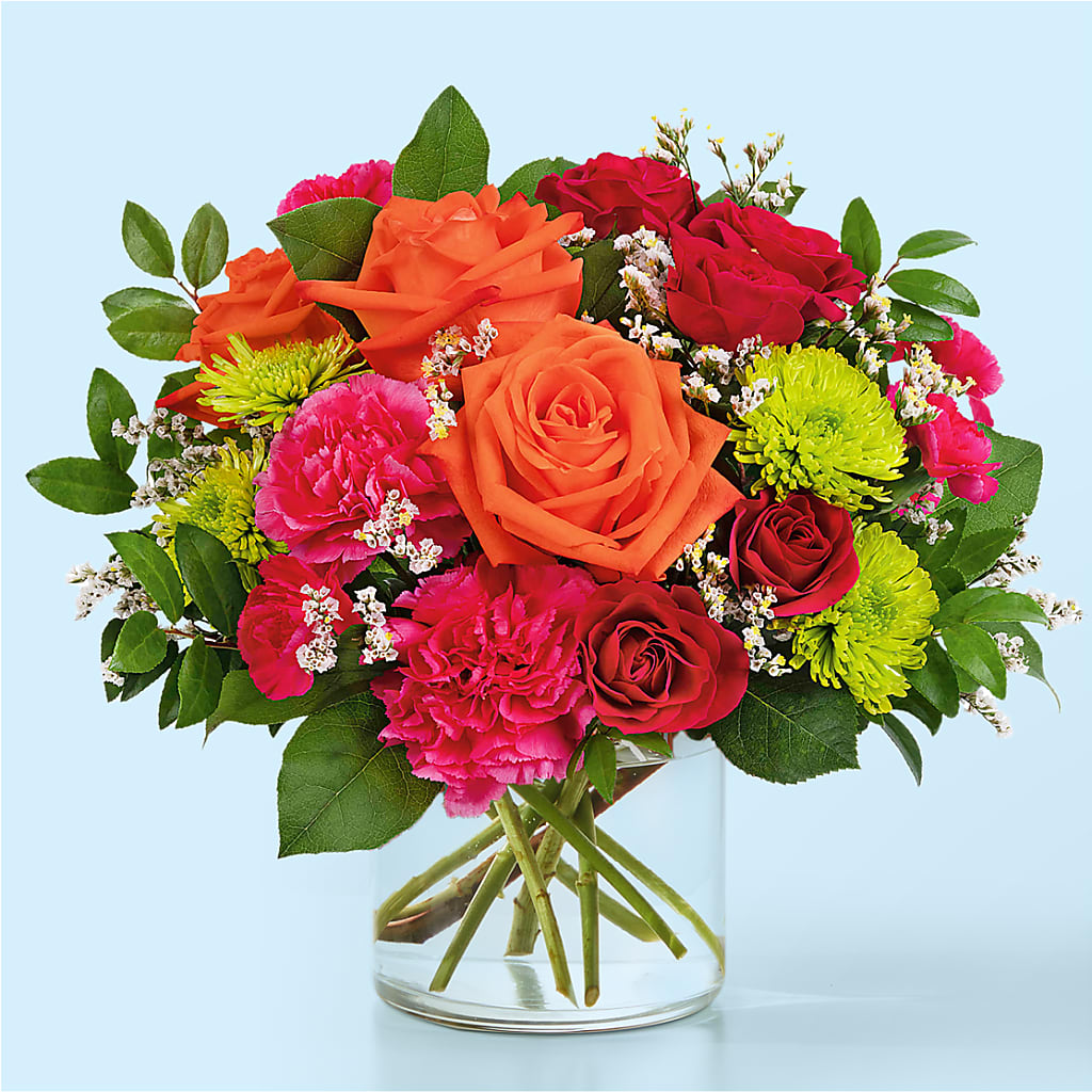 Colorful Carnival Bouquet – Country Cottage Floral Creations, Conroe TX