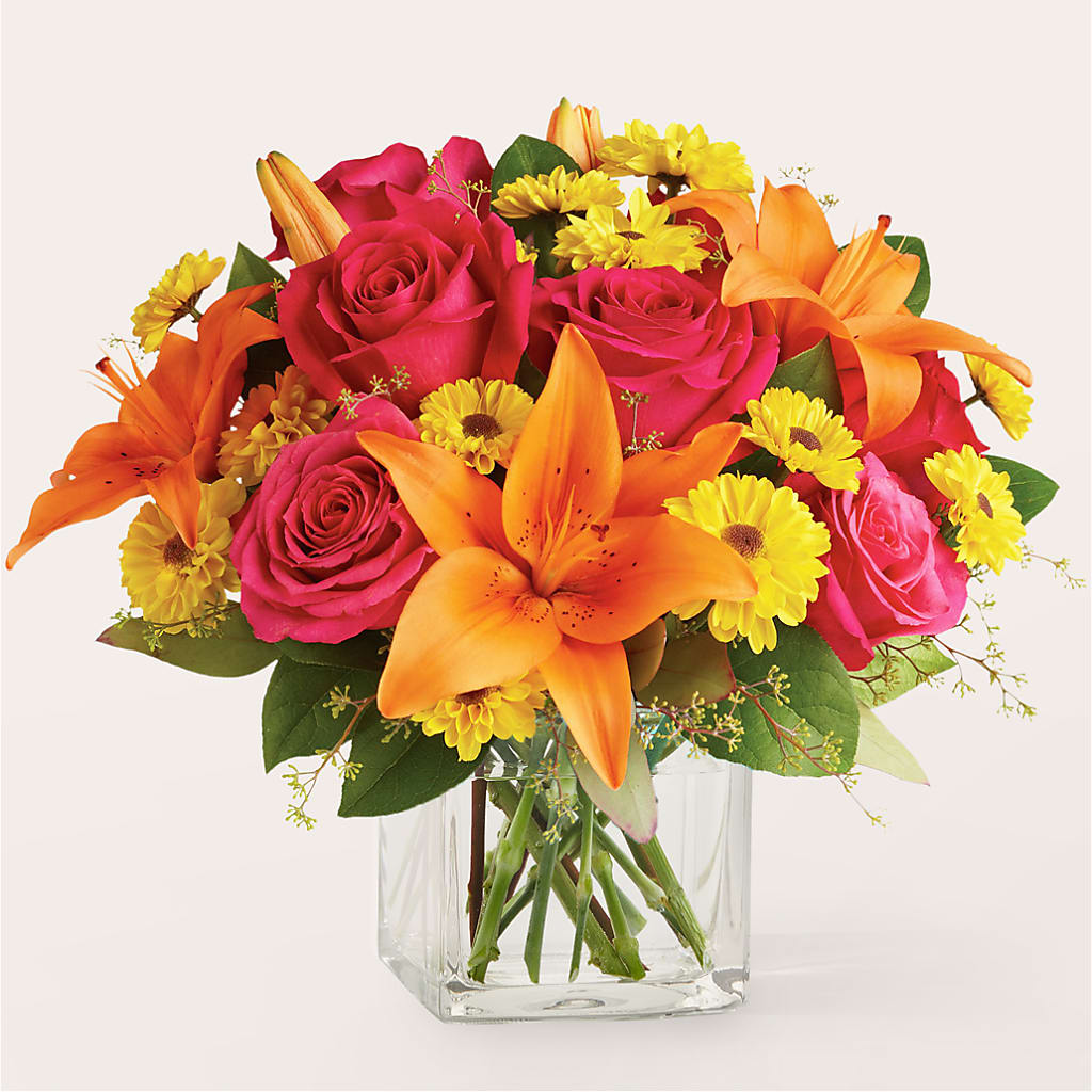 Neon Lights Bouquet – Country Cottage Floral Creations, Conroe TX