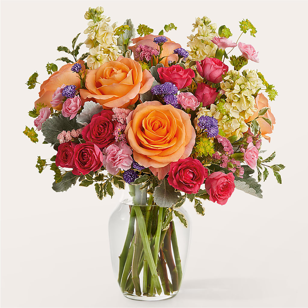 Tangerine Tango Bouquet – Country Cottage Floral Creations, Conroe TX