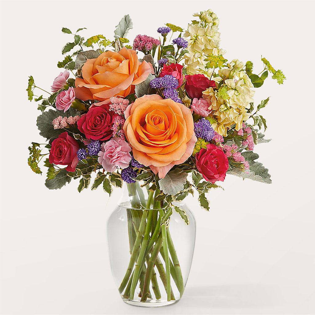 Tangerine Tango Bouquet – Country Cottage Floral Creations, Conroe TX