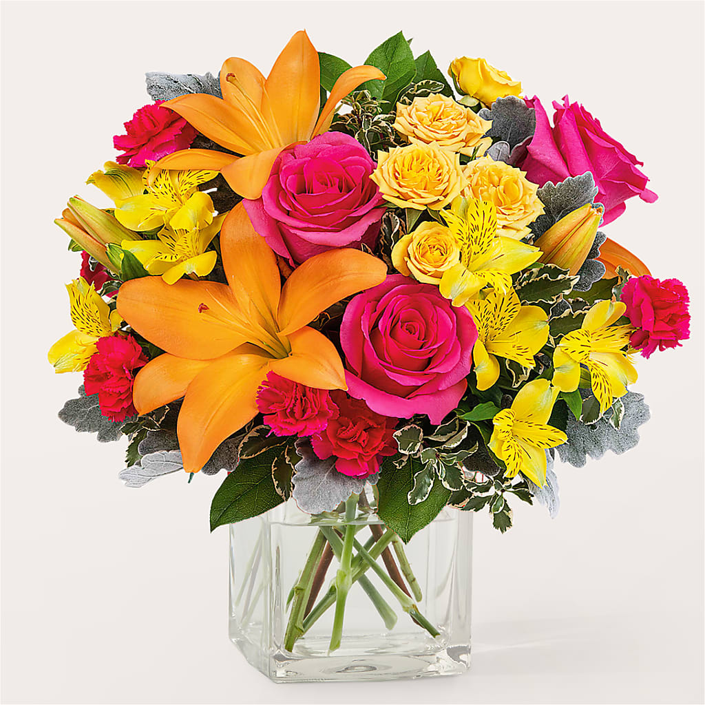 To the Tropics Bouquet – Country Cottage Floral Creations, Conroe TX