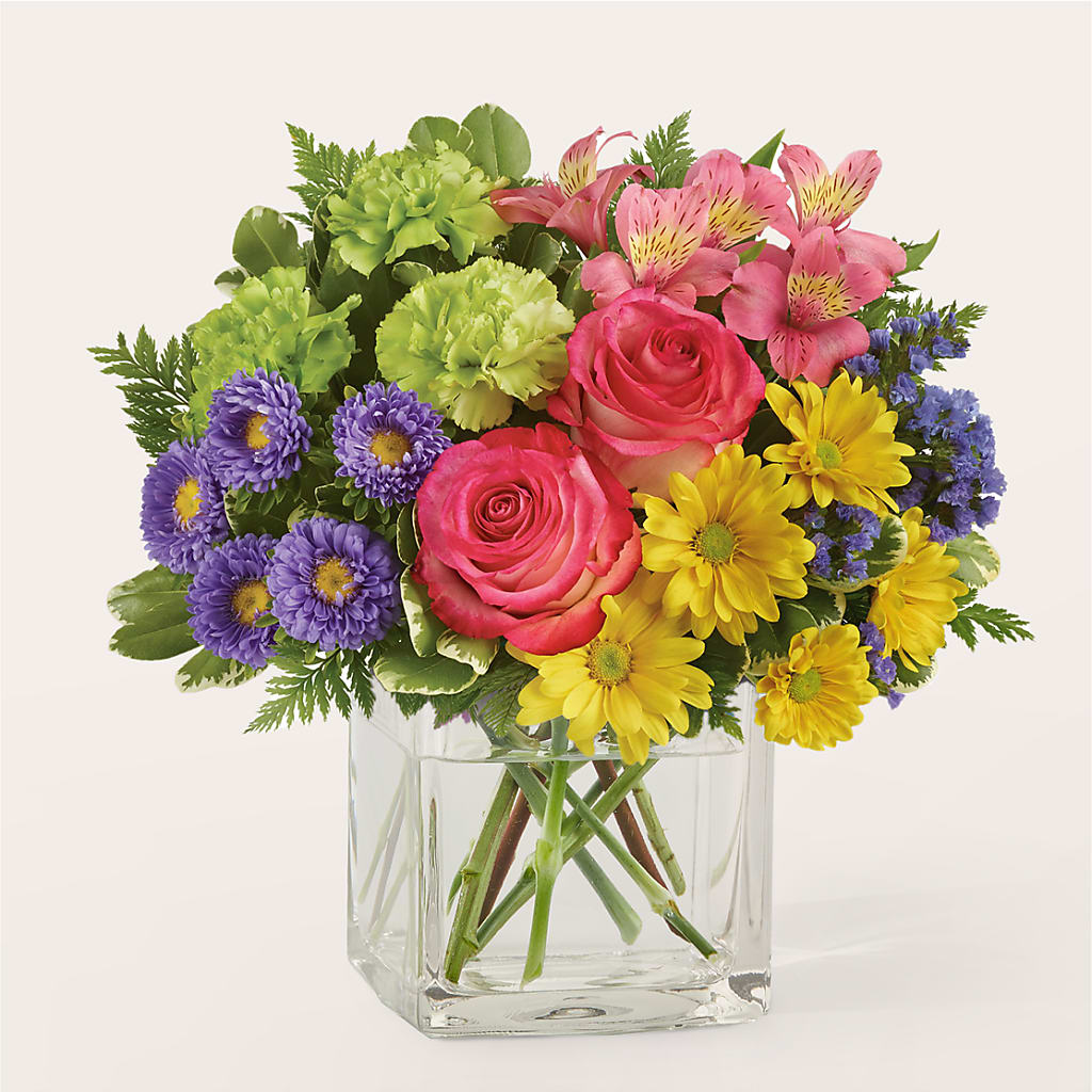 Candy Jar Bouquet – Country Cottage Floral Creations, Conroe TX