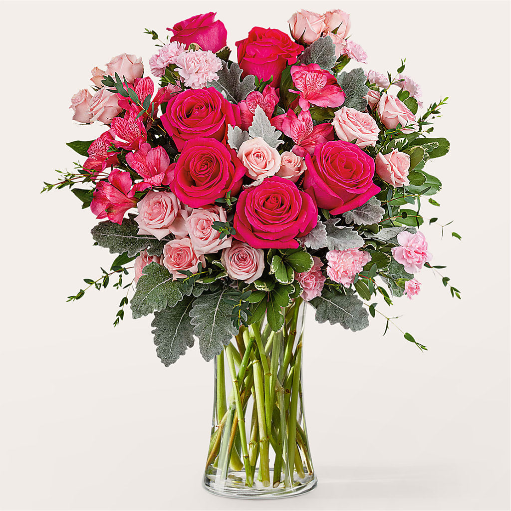Tickled Pink Bouquet – Country Cottage Floral Creations, Conroe TX