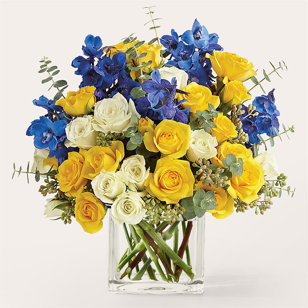 Sparkling Citrine Bouquet – Country Cottage Floral Creations, Conroe TX