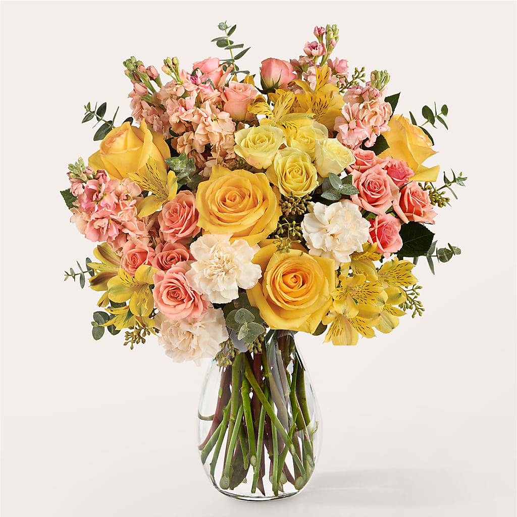 Slice of Sunrise Bouquet – Country Cottage Floral Creations, Conroe TX