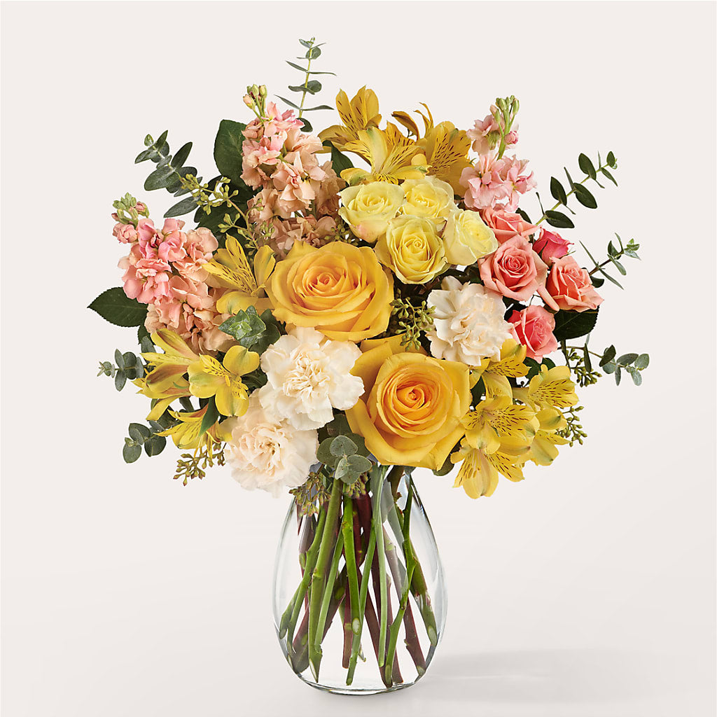 Slice of Sunrise Bouquet – Country Cottage Floral Creations, Conroe TX