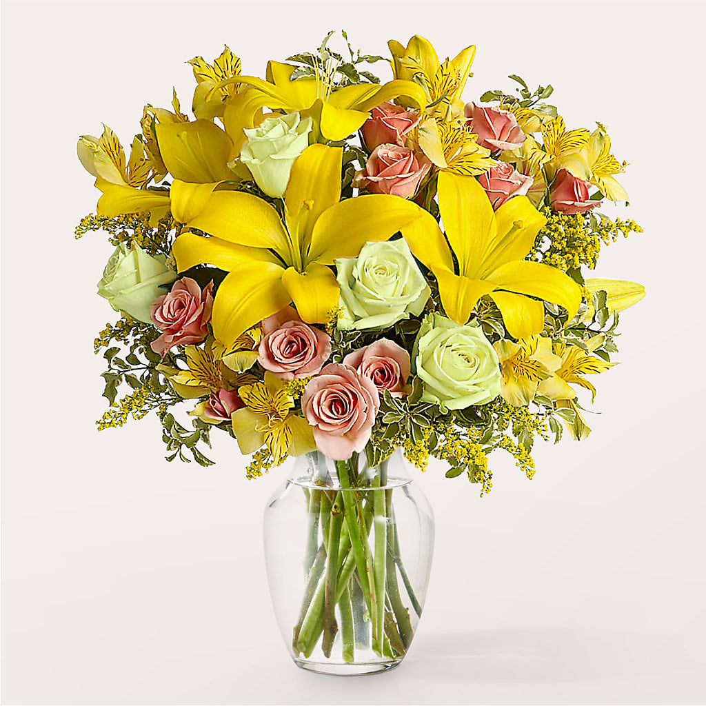 Sunburst Bouquet – Country Cottage Floral Creations, Conroe TX