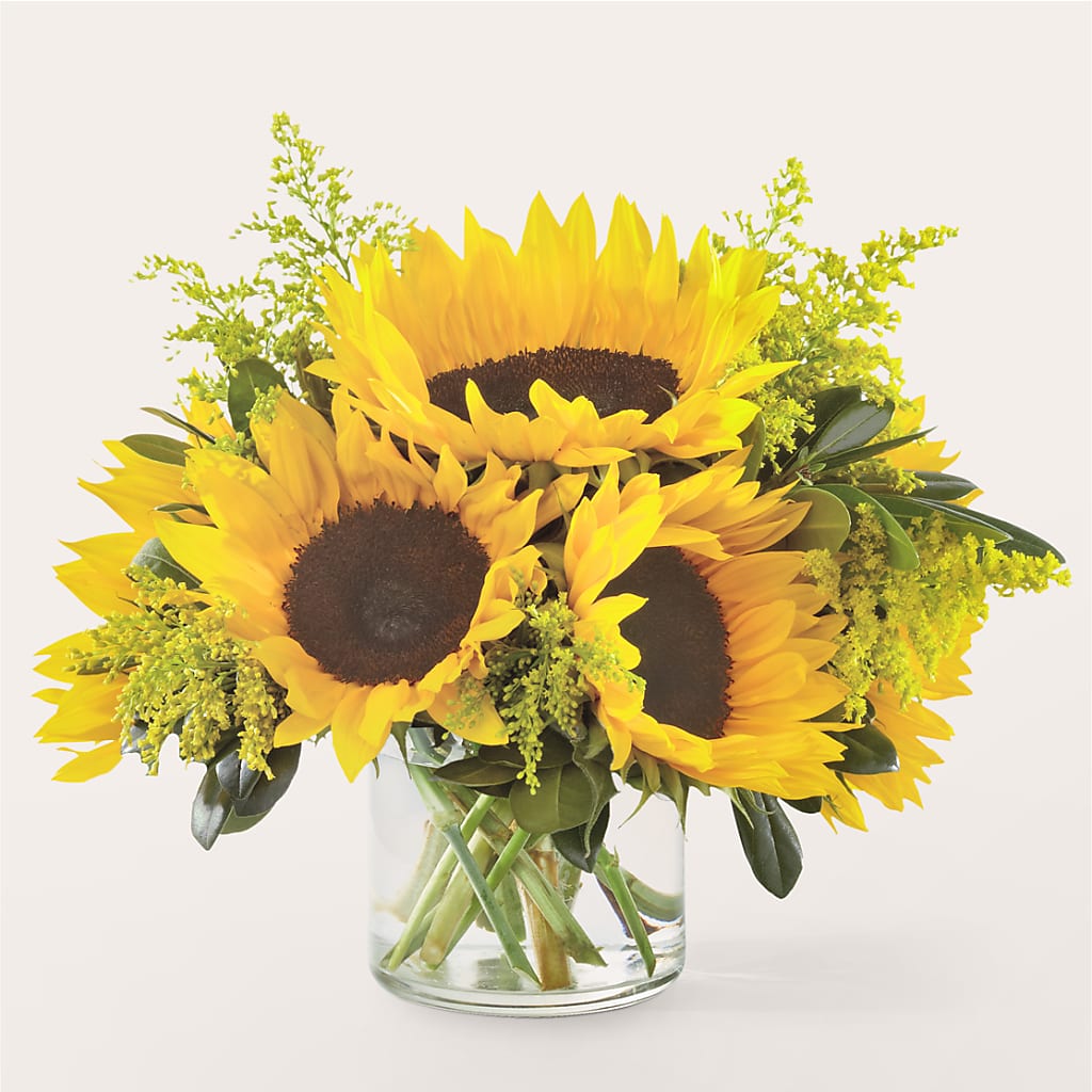 Beaming Sunflower Bouquet – Country Cottage Floral Creations, Conroe TX