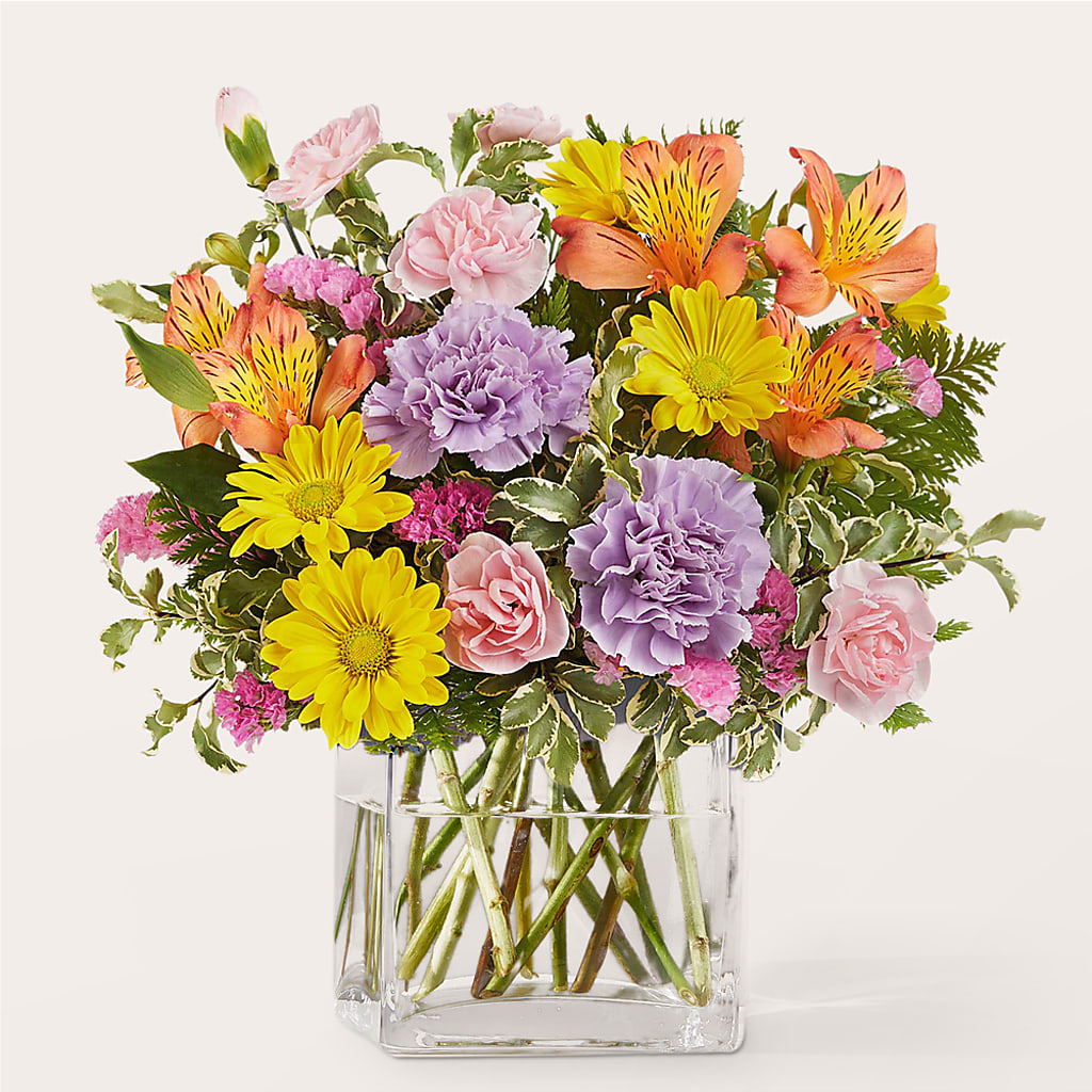 Shades of Happiness Bouquet – Country Cottage Floral Creations, Conroe TX