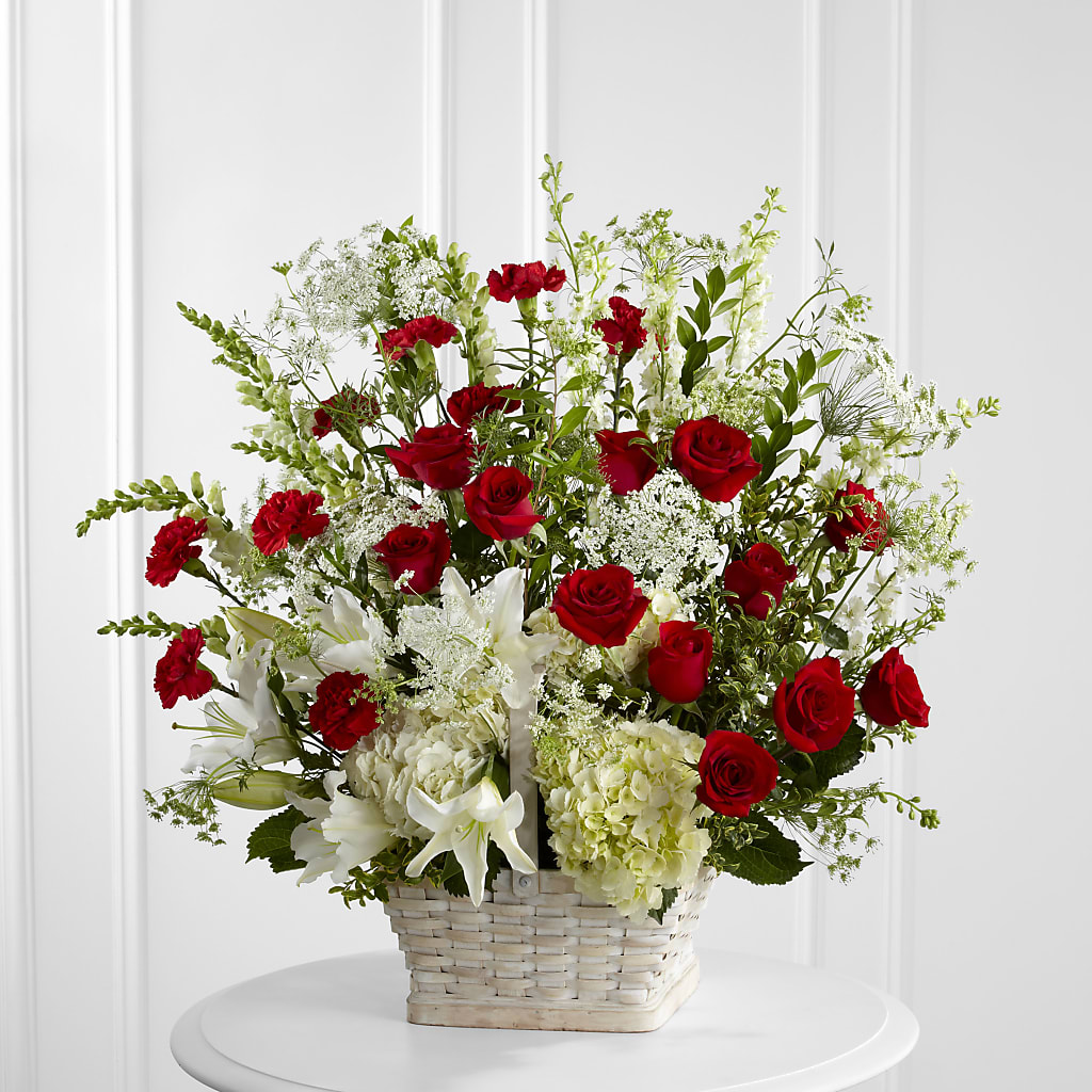 In Loving Memory Arrangement – Country Cottage Floral Creations, Conroe TX