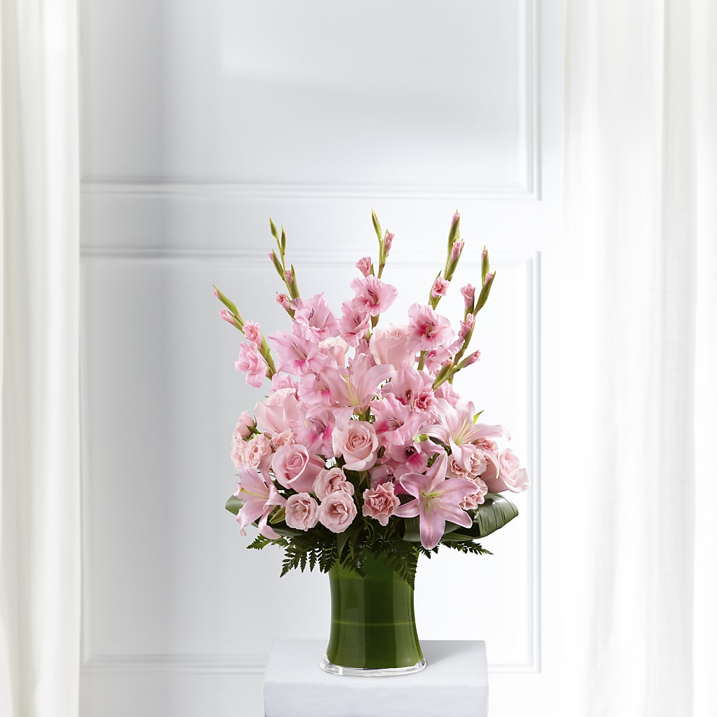 Lovely Tribute Bouquet – Country Cottage Floral Creations, Conroe TX