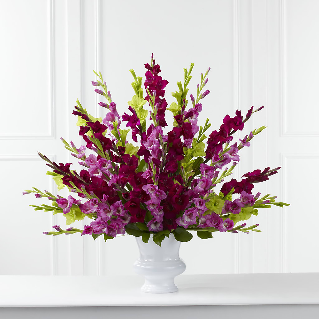 Solemn Offering Arrangement – Country Cottage Floral Creations, Conroe TX