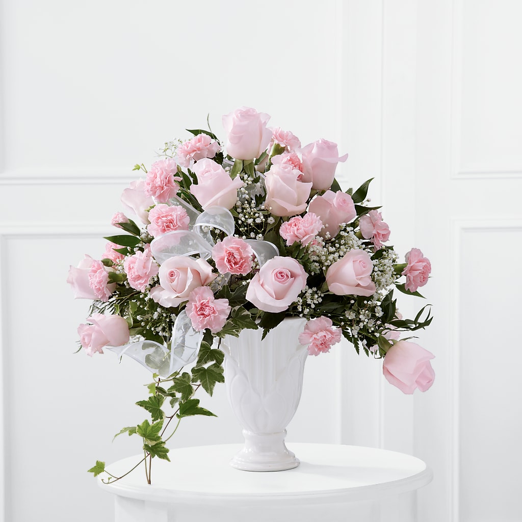 Deepest Sympathy Arrangement – Country Cottage Floral Creations, Conroe TX