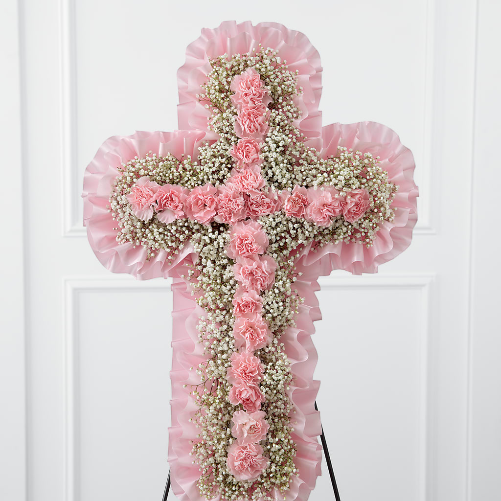 Angel's Cross Easel – Country Cottage Floral Creations, Conroe TX