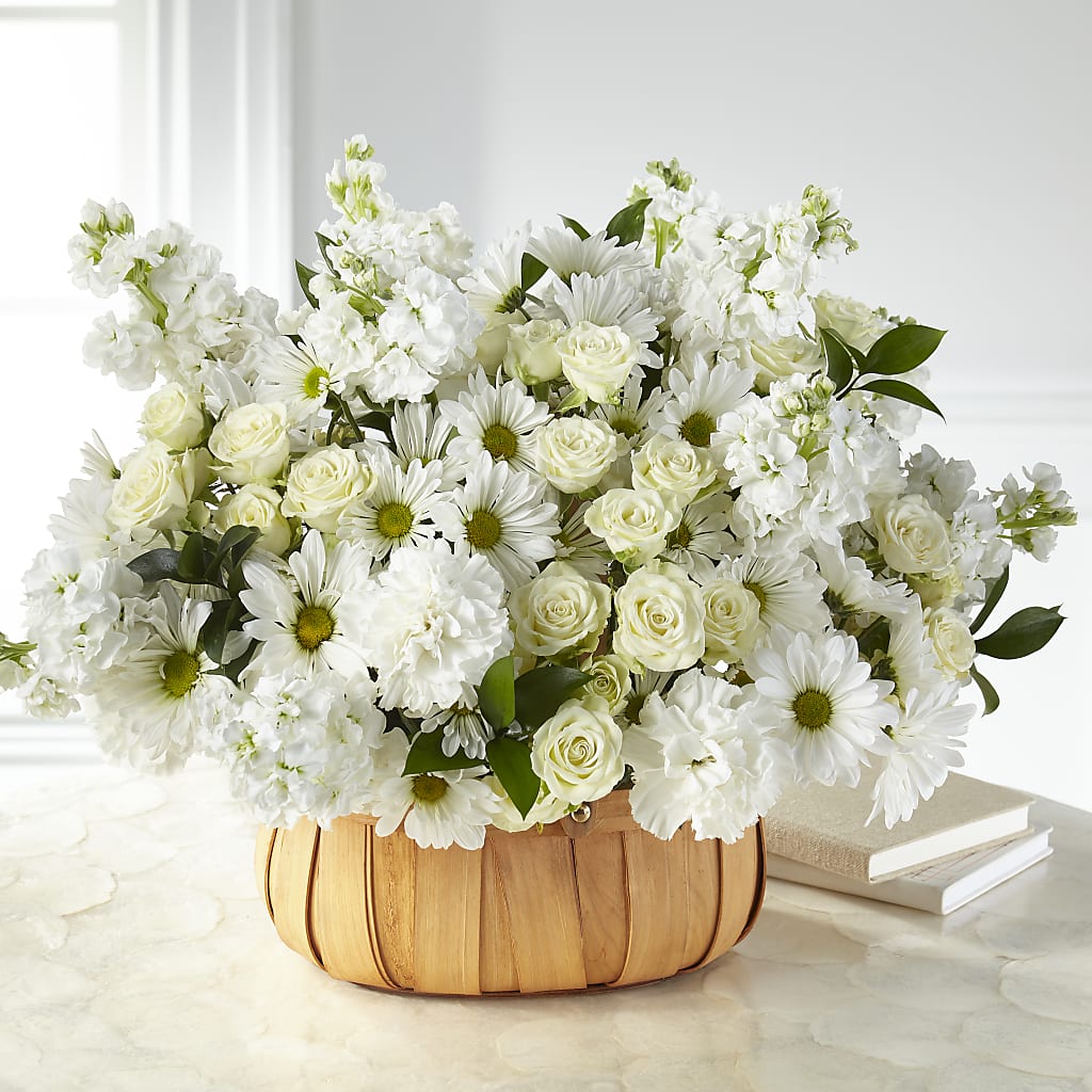 Graceful Garden Basket – Country Cottage Floral Creations, Conroe TX