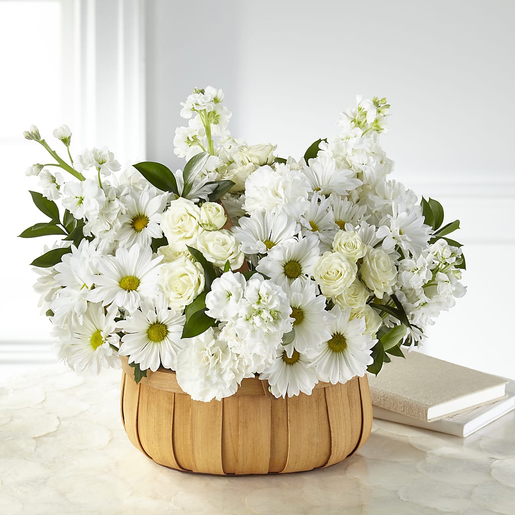 Graceful Garden Basket – Country Cottage Floral Creations, Conroe TX