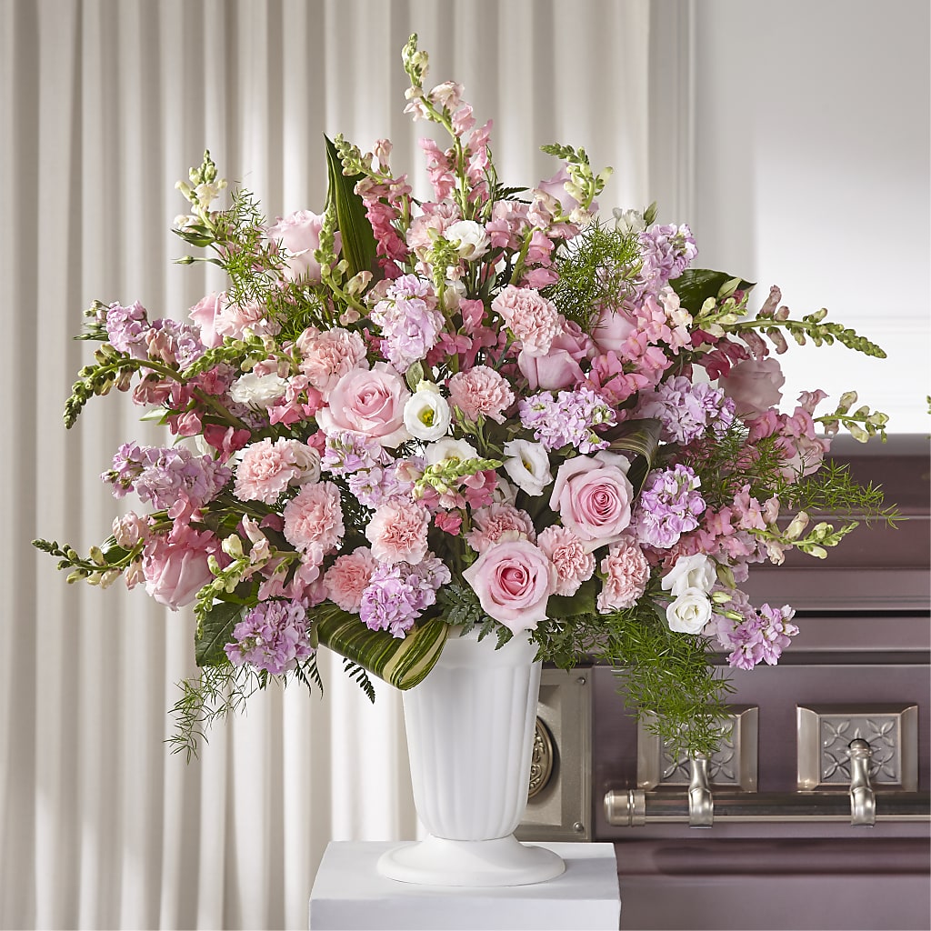Divine Comfort Arrangement – Country Cottage Floral Creations, Conroe TX