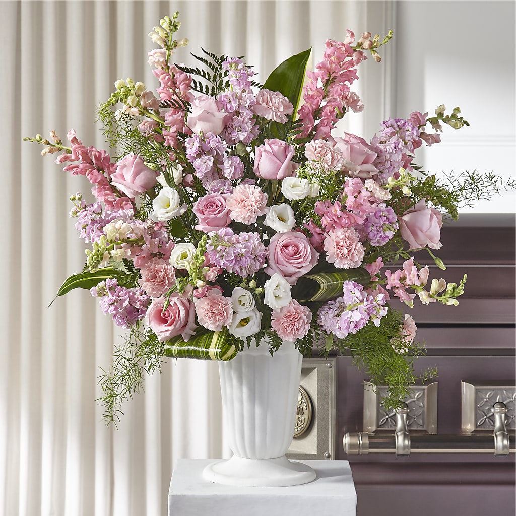 Divine Comfort Arrangement – Country Cottage Floral Creations, Conroe TX
