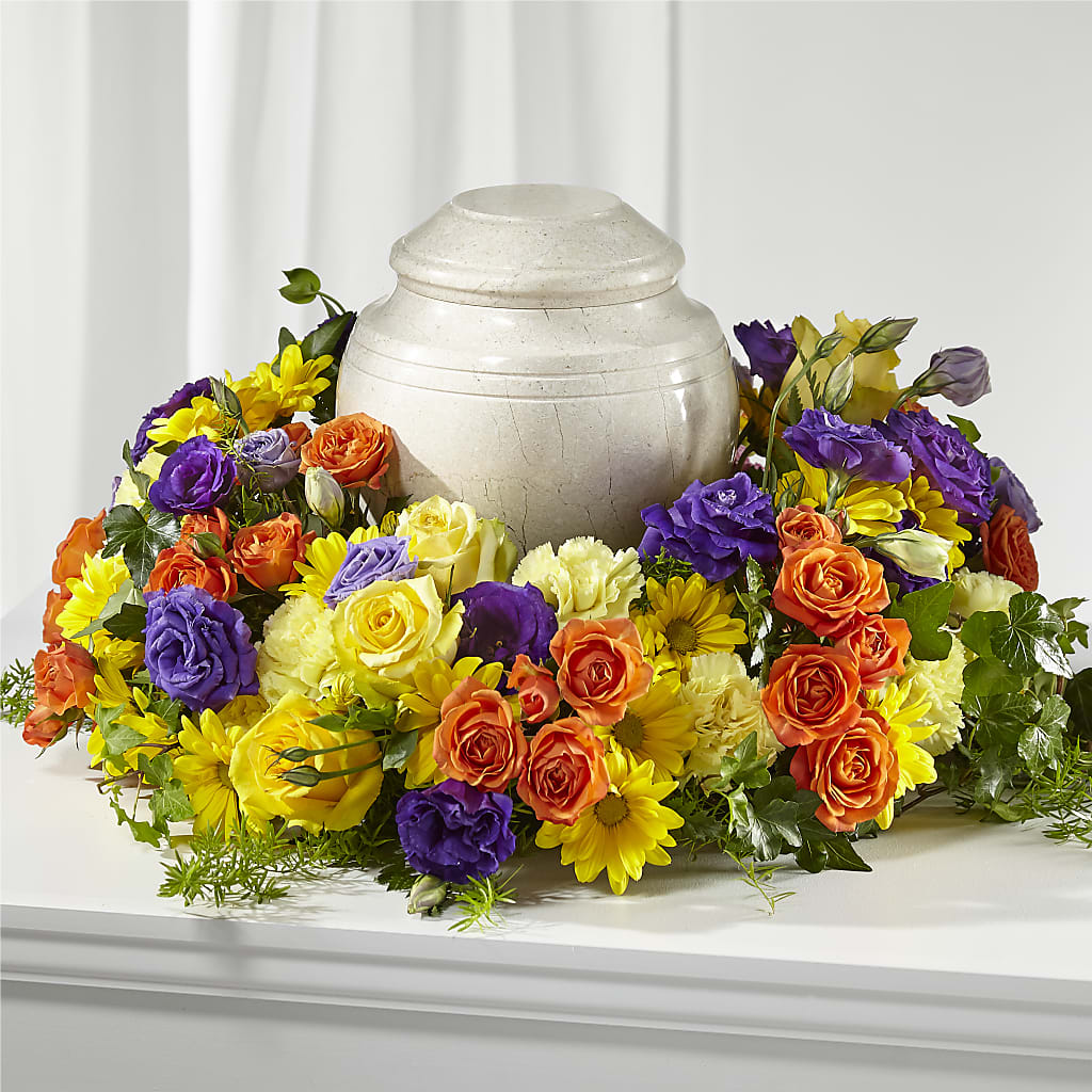 Blossoms of Remembrance Cremation Adornment – Country Cottage Floral Creations, Conroe TX
