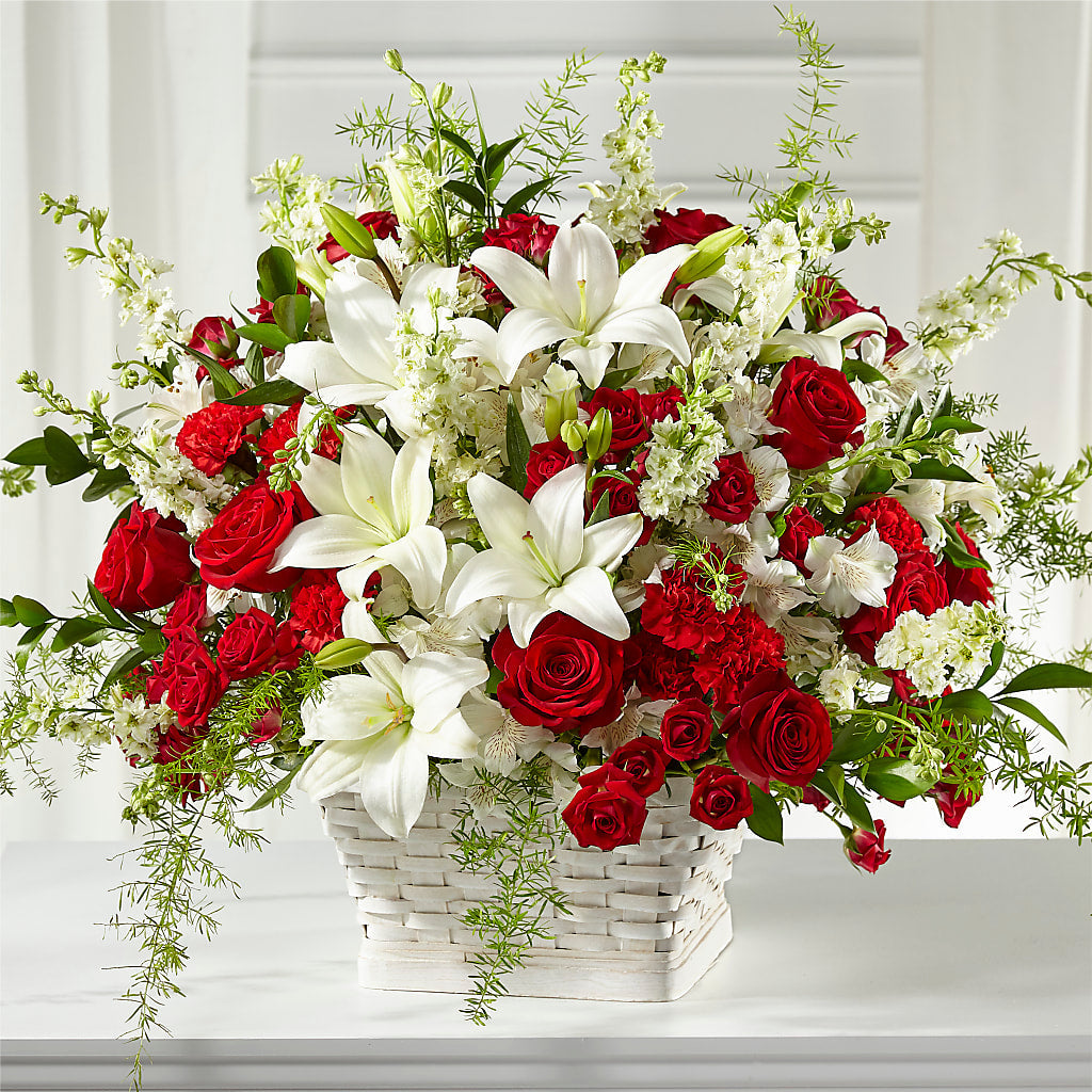 Sentiments of Love Arrangement – Country Cottage Floral Creations, Conroe TX