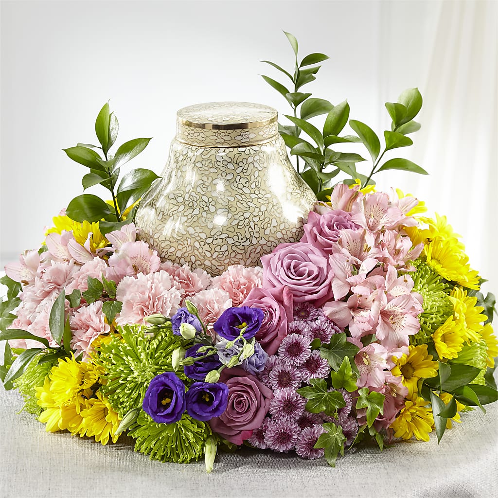Rays of Hope Cremation Adornment – Country Cottage Floral Creations, Conroe TX