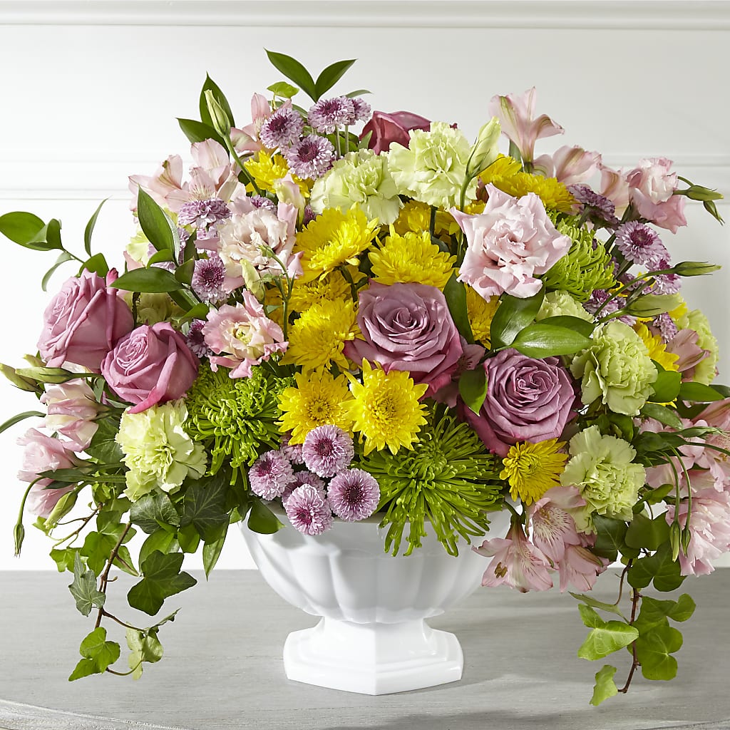 Healing Thoughts Arrangement – Country Cottage Floral Creations, Conroe TX