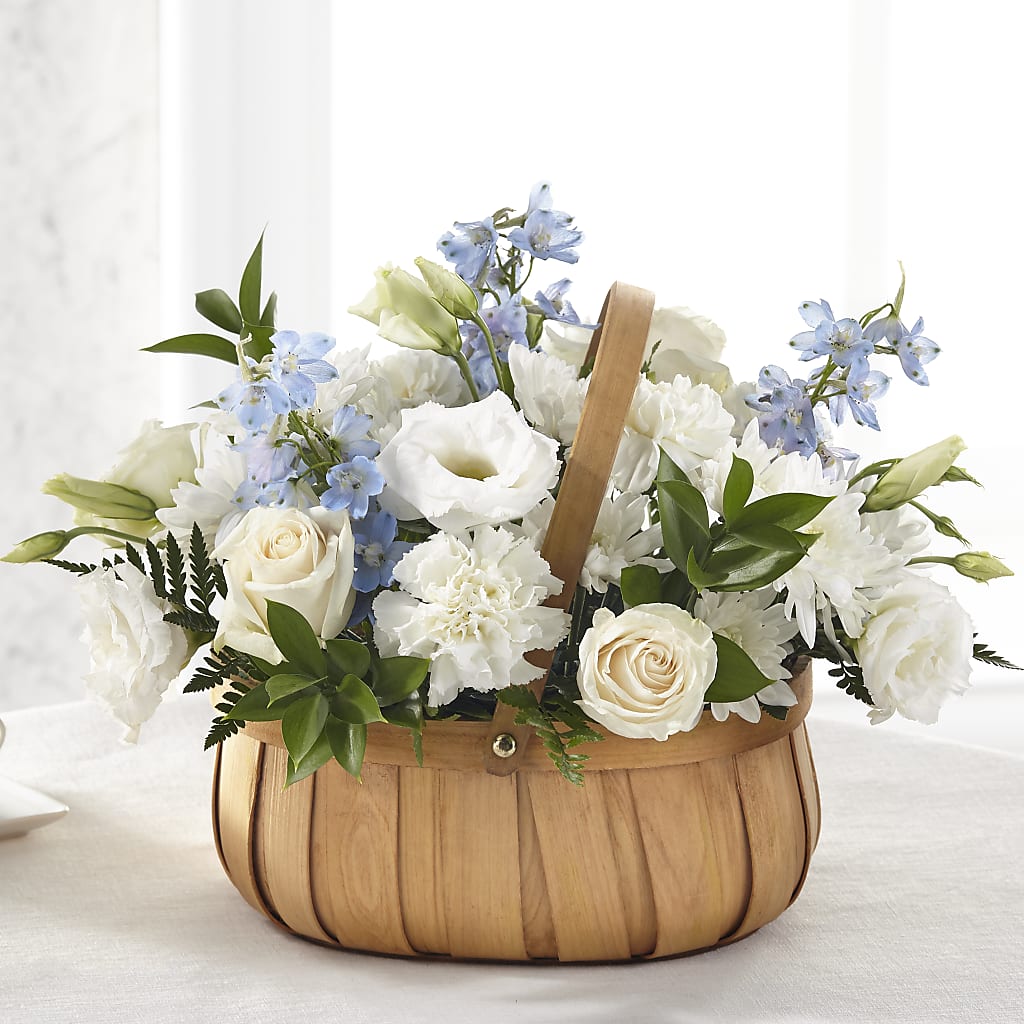 Sincerely Heartfelt Basket – Country Cottage Floral Creations, Conroe TX
