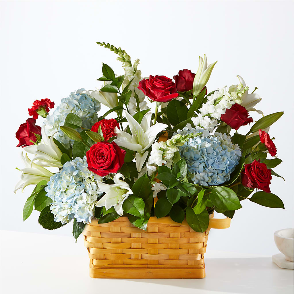 Greater Glory Basket – Country Cottage Floral Creations, Conroe TX