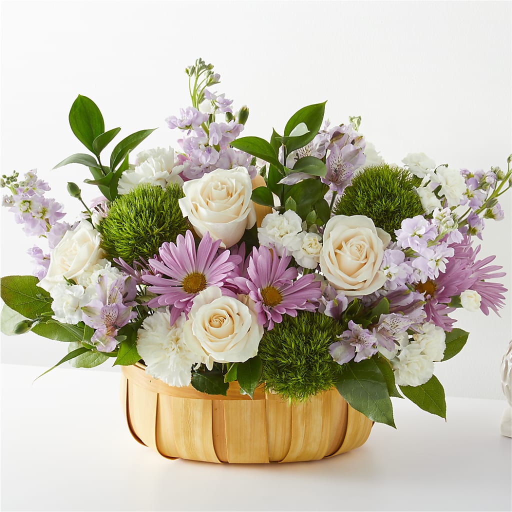 Peace & Love Basket – Country Cottage Floral Creations, Conroe TX