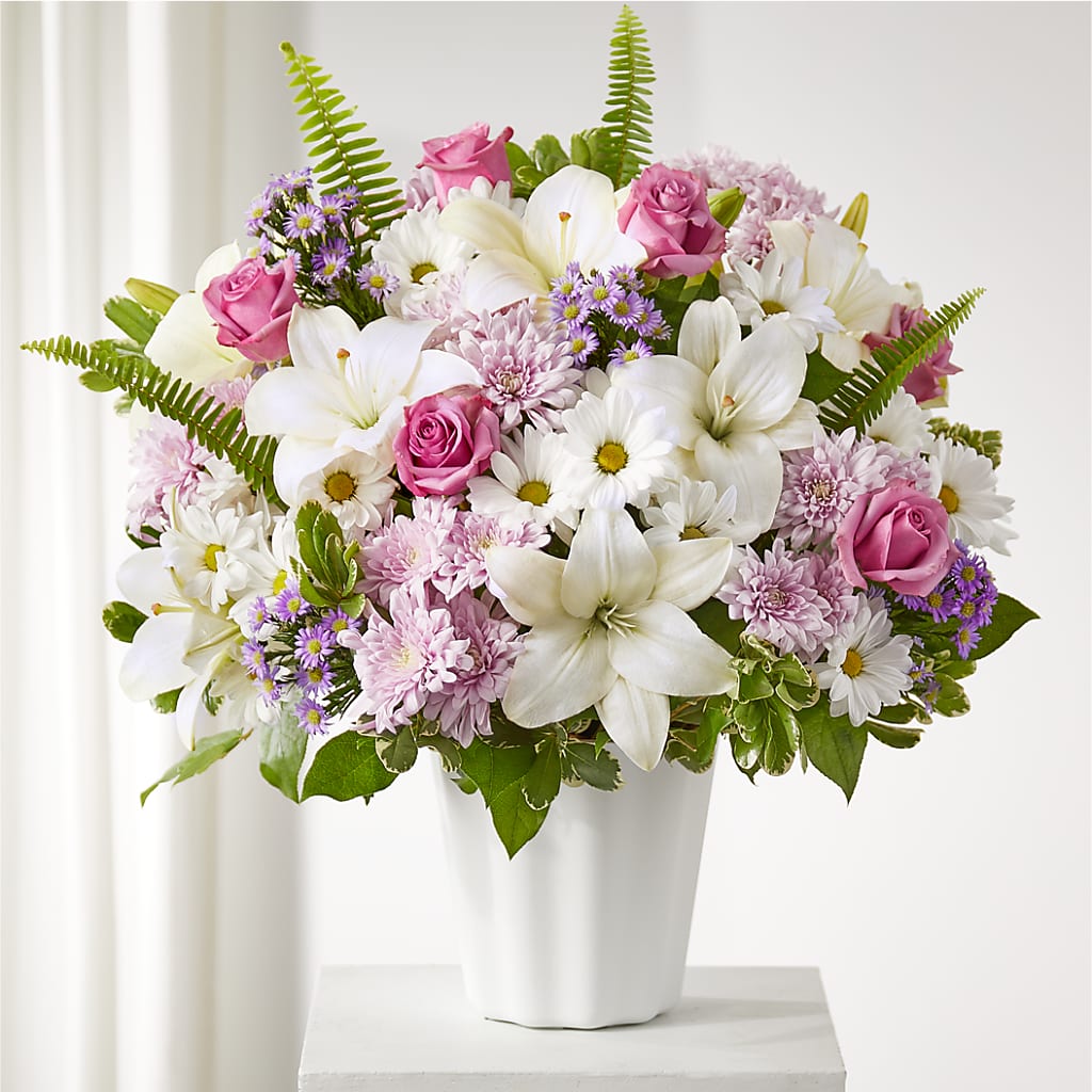 Warmest Thoughts Tabletop Basket – Country Cottage Floral Creations, Conroe TX
