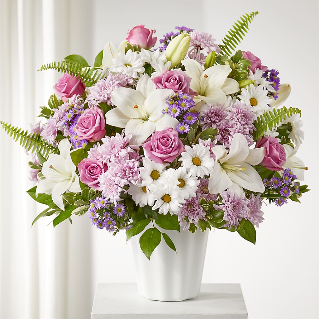 Warmest Thoughts Tabletop Basket – Country Cottage Floral Creations, Conroe TX