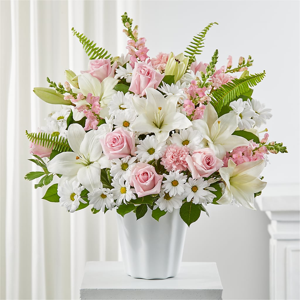 Soft Touch Tabletop Basket – Country Cottage Floral Creations, Conroe TX