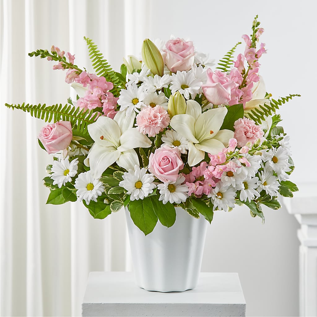 Soft Touch Tabletop Basket – Country Cottage Floral Creations, Conroe TX