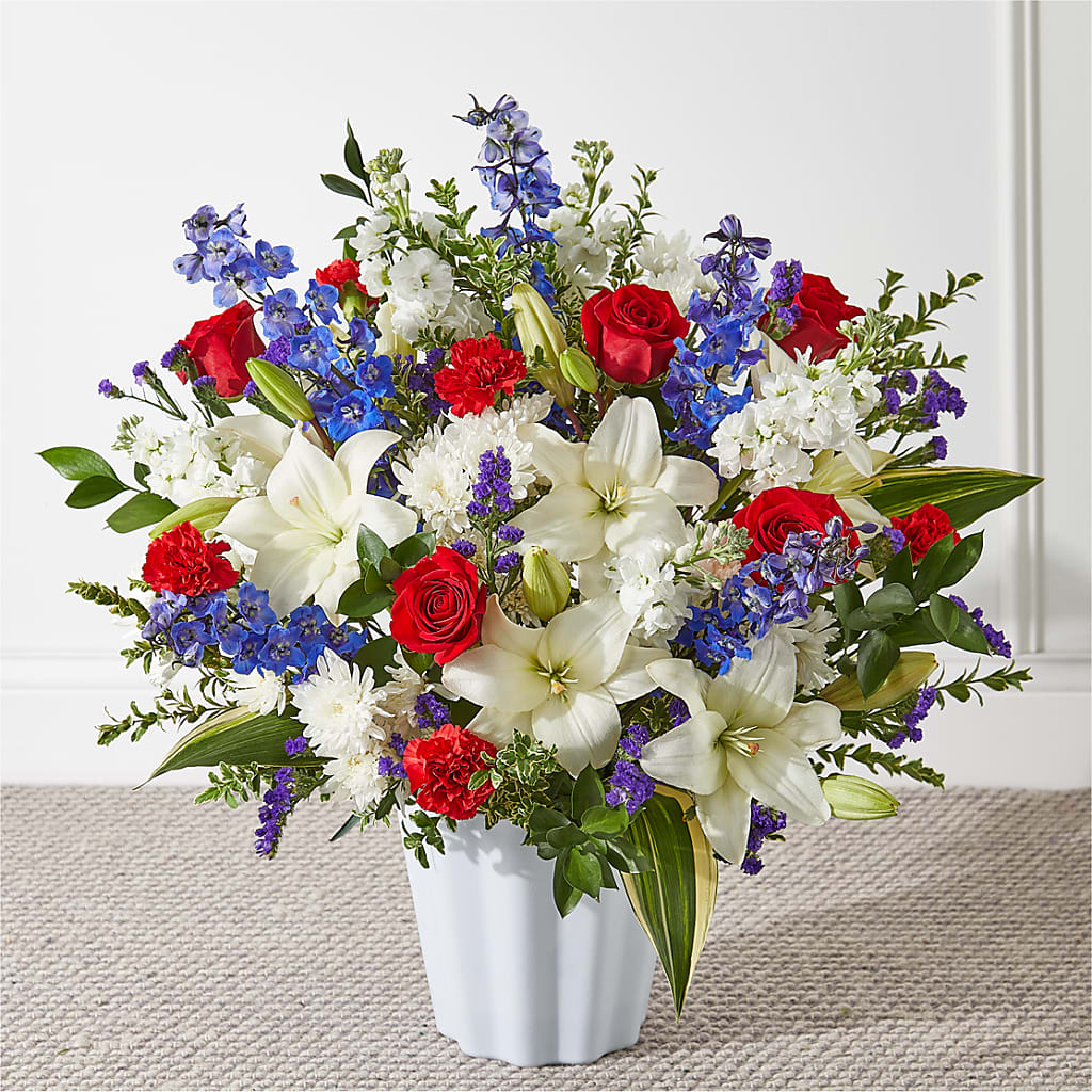 Consoled Floor Basket – Country Cottage Floral Creations, Conroe TX