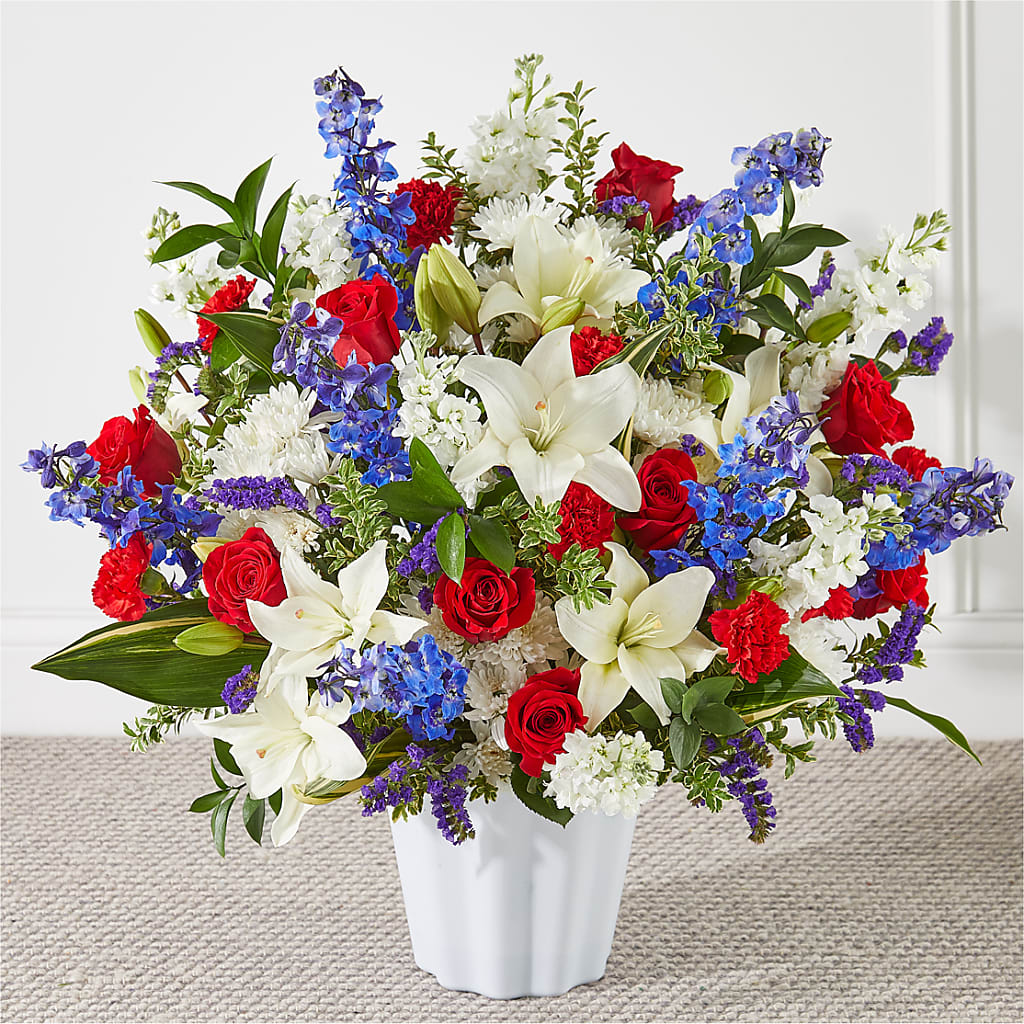 Consoled Floor Basket – Country Cottage Floral Creations, Conroe TX