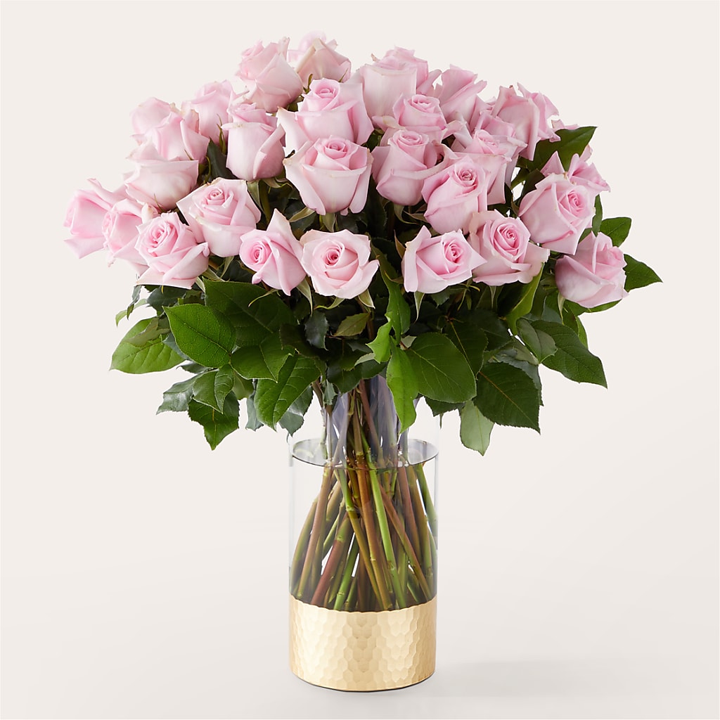 Picture Perfect Pink Rose Bouquet – Country Cottage Floral Creations, Conroe TX