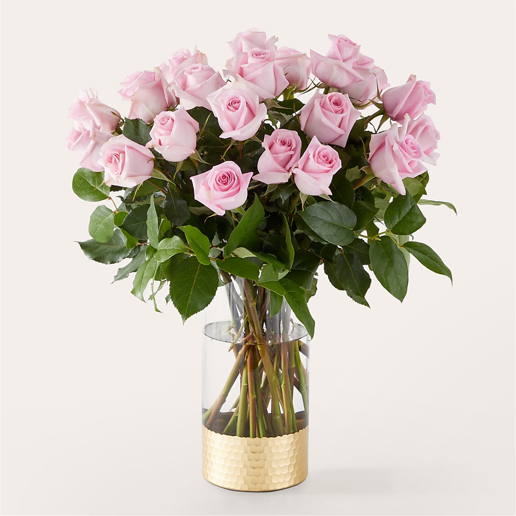 Picture Perfect Pink Rose Bouquet – Country Cottage Floral Creations, Conroe TX