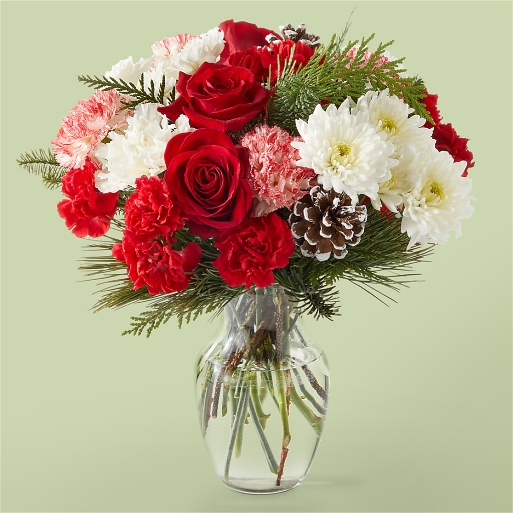 Candy Cane Lane Bouquet – Country Cottage Floral Creations, Conroe TX