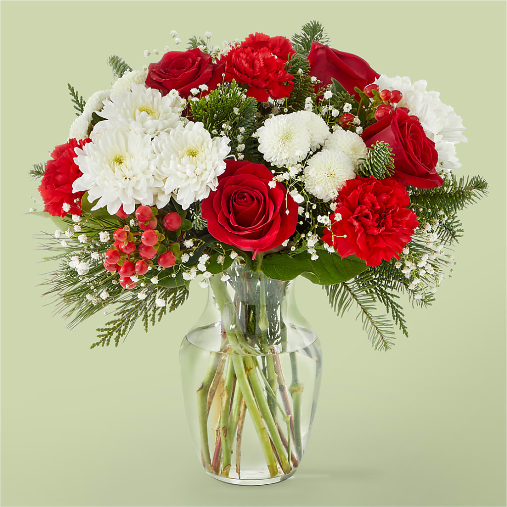 Chance of Flurries Bouquet – Country Cottage Floral Creations, Conroe TX